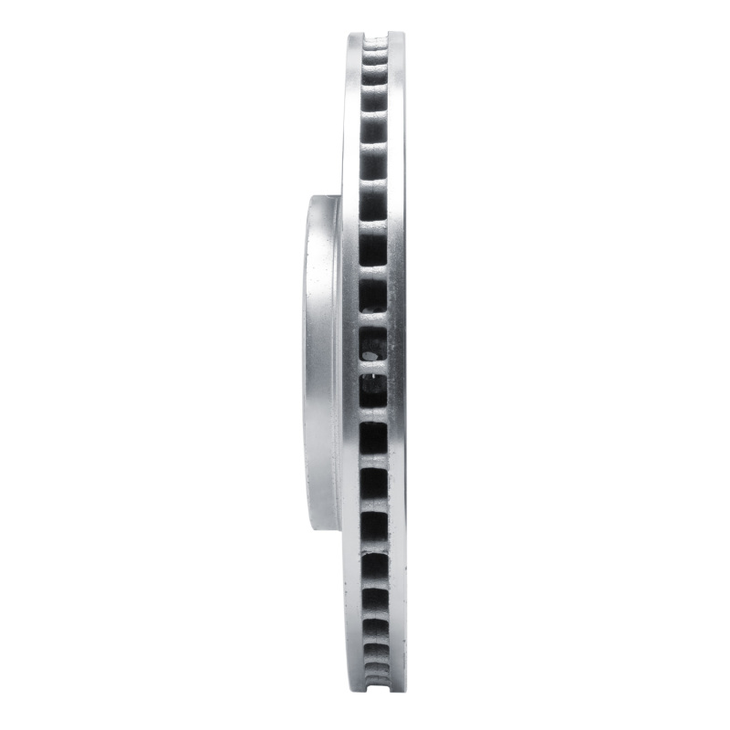 Lexus RX350h Brake Rotor (1) - Front Left - R1 Concepts - Drilled & Slotted - Silver - `20-`25